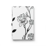 Soprano Wallpaper White with Black Color 5 m², Item Code 6689-15 | Erismann