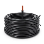 THHN/THWN Copper Cable PVC Insulation 105°C Diameter 2.7 mm 600 Volt 2500 Feet Black | Al Fanar