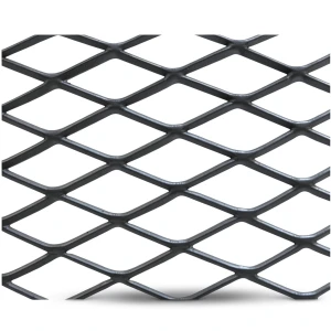 Hot Rolled Black Expanded Metal Mesh Khaleeji 1.8mm Thickness 2.44m Width 5m Length by Bait Al Tatawor