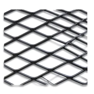 Hot Rolled Black Steel Expanded Metal Mesh Khaleeji 2 mm Thickness 5m Length 2.44m Width