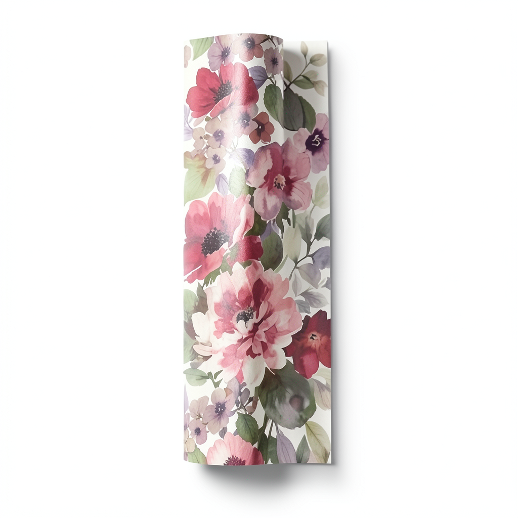 Floral Wallpaper Multicolor, Size 10mx0.53m, Model aq50411