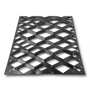 Hot Rolled Black Steel Expanded Metal Mesh Thickness 1.2 mm Width 1.22 m Length 1 m
