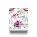 Floral Wallpaper 10mx0.53m Beige and Purple, Model aq50509