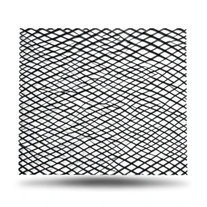 Hot Rolled Black Steel Expanded Metal Mesh Thickness 1.2 mm Width 1.22 m Length 3 m