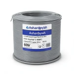 سلك امريكي 2/0 AWG نحاس مجدول معزول PVC 105°C رمادي 600 فولت 500 قدم | شركة كابلات الشرقية للصناعة
