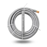 THHN/THWN Copper Cable 2.08 mm² Diameter 2.7 mm 600 V 500 Ft Gray PVC Insulation | Al Fanar
