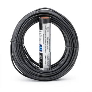 THHN/THWN Copper Cable PVC Insulation 105°C Diameter 3.8 mm 600 Volt 2500 Feet Black | Al Fanar