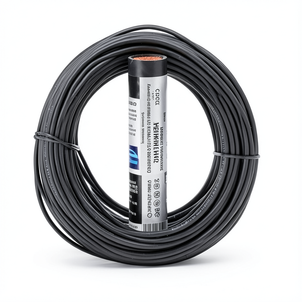 THHN/THWN Copper Cable PVC Insulation 105°C Diameter 3.8 mm 600 Volt 2500 Feet Black | Al Fanar