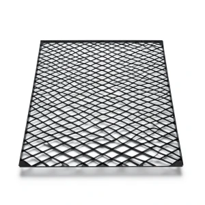Hot Rolled Black Steel Expanded Metal Mesh Thickness 1.2 mm Width 1.22 m Length 4 m