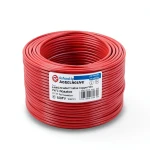 لفة سلك نحاس مجدول 6 AWG مطلي بالقصدير، عزل PVC 105°C، احمر، 600 فولت، 500 قدم | شركة كابلات الشرقية للصناعة