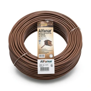 Alfanar 185mm Flexible Copper Electric Wire PVC Insulated Brown, 600/1000V | Al Fanar