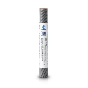 THHN/THWN Copper Cable PVC 105°C Insulation 3.31 mm² Size 3.1 mm Diameter 600 V 500 Ft Gray | Al Fanar