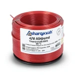 4/0 AWG Stranded Tinned Copper Wire PVC Insulation 105°C Red 600V 500ft | Asharqiyah Cables Company for Industry
