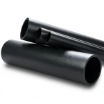 انابيب بلاستيك HDPE ضغط 10 بار PE 80، قطر خارجي 400 مم، سمك 29.4 مم، لون اسود