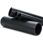 مواسير بلاستيك HDPE ضغط 16 بار PE 80 قطر خارجي 180 مم سماكة 20.1 مم SDR 9 لون أسود