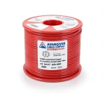 سلك نحاس مجدول 10 AWG مطلي بالقصدير عزل PVC 105°C احمر 600 فولت طول 2500 قدم | شركة كابلات الشرقية للصناعة