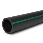 مواسير HDPE ضغط 6 بار PE 63 قطر خارجي 280 مم SDR 17.6 لون أسود