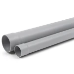 مواسير UPVC كلاس 4 ضغط 10 بار مقاس 63 ملم سماكة 3.6 ملم لون رمادي