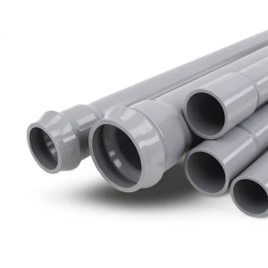 UPVC Pipes Pressure 16 Bar Outside Diameter 315 mm Thickness 18.7 mm Gray