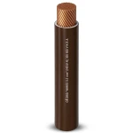 Alfanar 185mm Flexible Copper Electric Wire PVC Insulated Brown, 600/1000V | Al Fanar