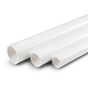 UPVC Pipes Schedule 80 Outside Diameter 114.3 mm Thickness 8.56 mm White