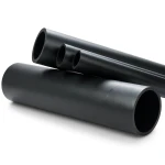 انابيب بلاستيك HDPE ضغط 10 بار PE 80 قطر 500 ملي SDR 33 لون اسود