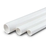 مواسير UPVC مقاس 4 إنش سمك 1.77 مم SDR 64 لون أبيض