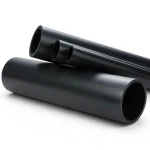 أنابيب HDPE ضغط 16 بار PE 80، قطر خارجي 225 مم SDR 9، سمك 25.2 مم لون أسود