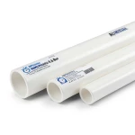 مواسير UPVC ضغط اسمي 8.6 بار مقاس ¼ 1 إنش سمك 52.1 مم لون أبيض | بلاستيك الوطنية