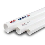 أنابيب UPVC مقاس 8 إنش ضغط 6.9 بار سمك 5.33 مم أبيض | بلاستيك الوطنية