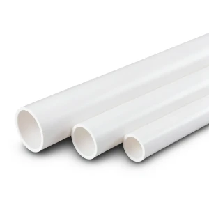 أنابيب UPVC جدول 80 قطر خارجي 114.3 مم سمك 8.56 مم أبيض