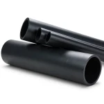 HDPE Plastic Pipe Pressure 16 Bar PE 80 Outer Diameter 250 mm SDR 9 Black