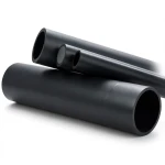 أنابيب بلاستيك HDPE ضغط اسمي 10 بار PE 80، قطر خارجي 800 ملم SDR 33، لون أسود