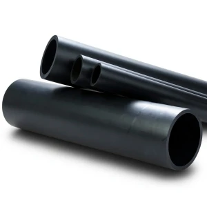 High Density Polyethylene Pipe Pressure 10 Bar PE 80, 900 mm SDR 33 Black