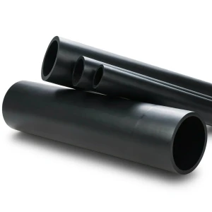 انابيب HDPE ضغط 16 بار PE 80 قطر 315 مم SDR 9 سمك 35.2 مم اسود