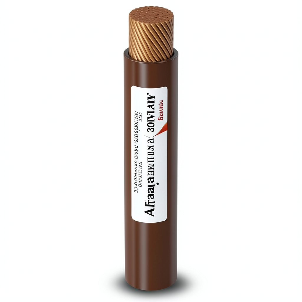Alfanar 35mm Flexible Copper Electric Wire PVC Insulated Brown, 600/1000V | Al Fanar