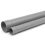مواسير UPVC كلاس 4 ضغط 10 بار مقاس 63 ملم سماكة 3.6 ملم لون رمادي