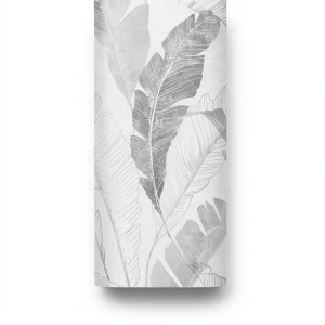 Wallpaper Leaves Design 1.005x53 cm Gray, Model Myriad
