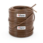 Alfanar 120mm Flexible Copper Electric Wire PVC Insulated Brown, 600/1000V | Al Fanar