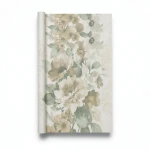 Floral Wallpaper 10mx0.53m Beige and Green, Model aq50407