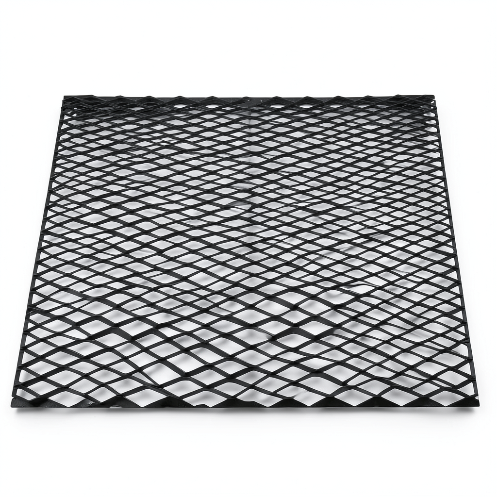 Hot Rolled Black Steel Expanded Metal Mesh 1.4 mm Thickness 7m Length 1.22m Width