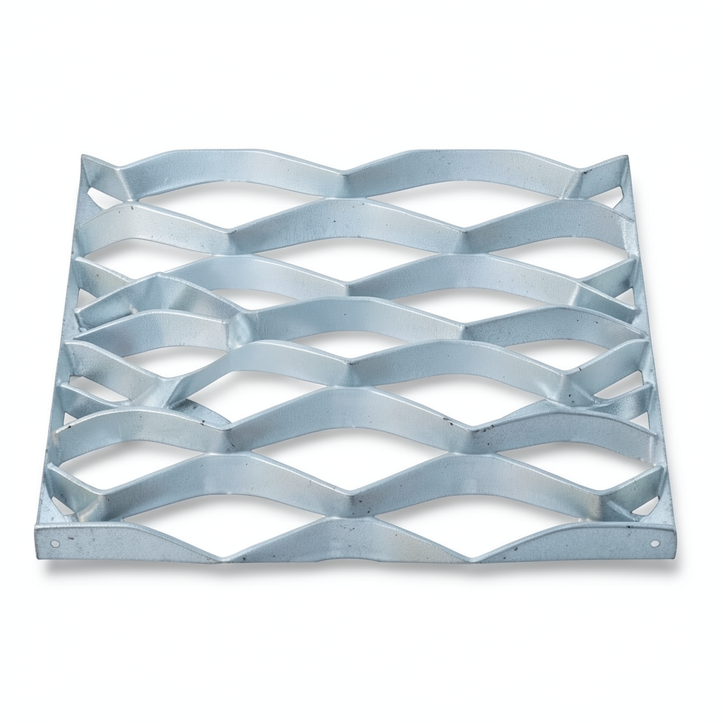 Galvanized Steel Expanded Metal Mesh Thickness 1.2 mm Width 1.22 m Length 6 m