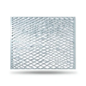 Galvanized Steel Expanded Metal Mesh Thickness 1.2 mm Width 1.22 m Length 2 m