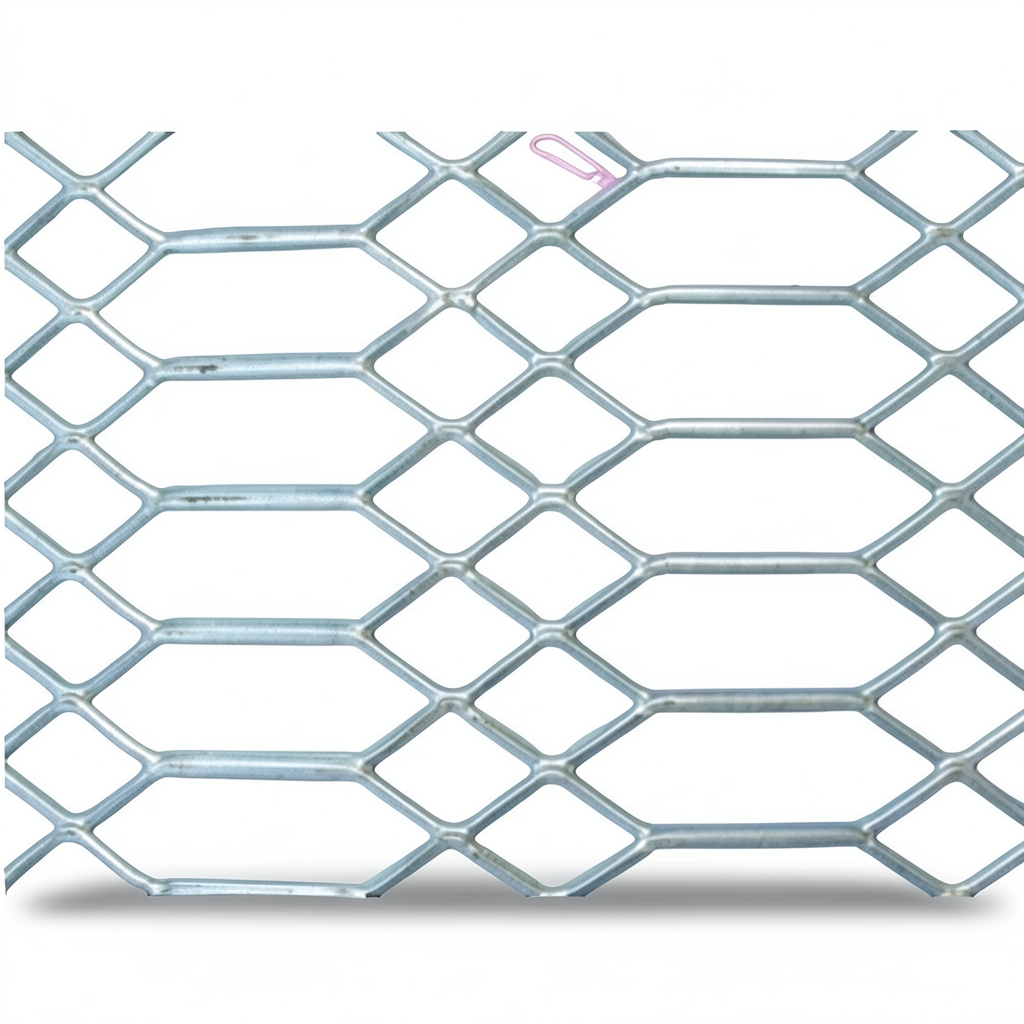 Hot Rolled Expanded Metal Mesh 2.3 mm Wire Diameter, 1.22 M Width, 6 M Length