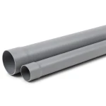 مواسير UPVC كلاس 4 ضغط 10 بار مقاس 63 ملم سماكة 3.6 ملم لون رمادي