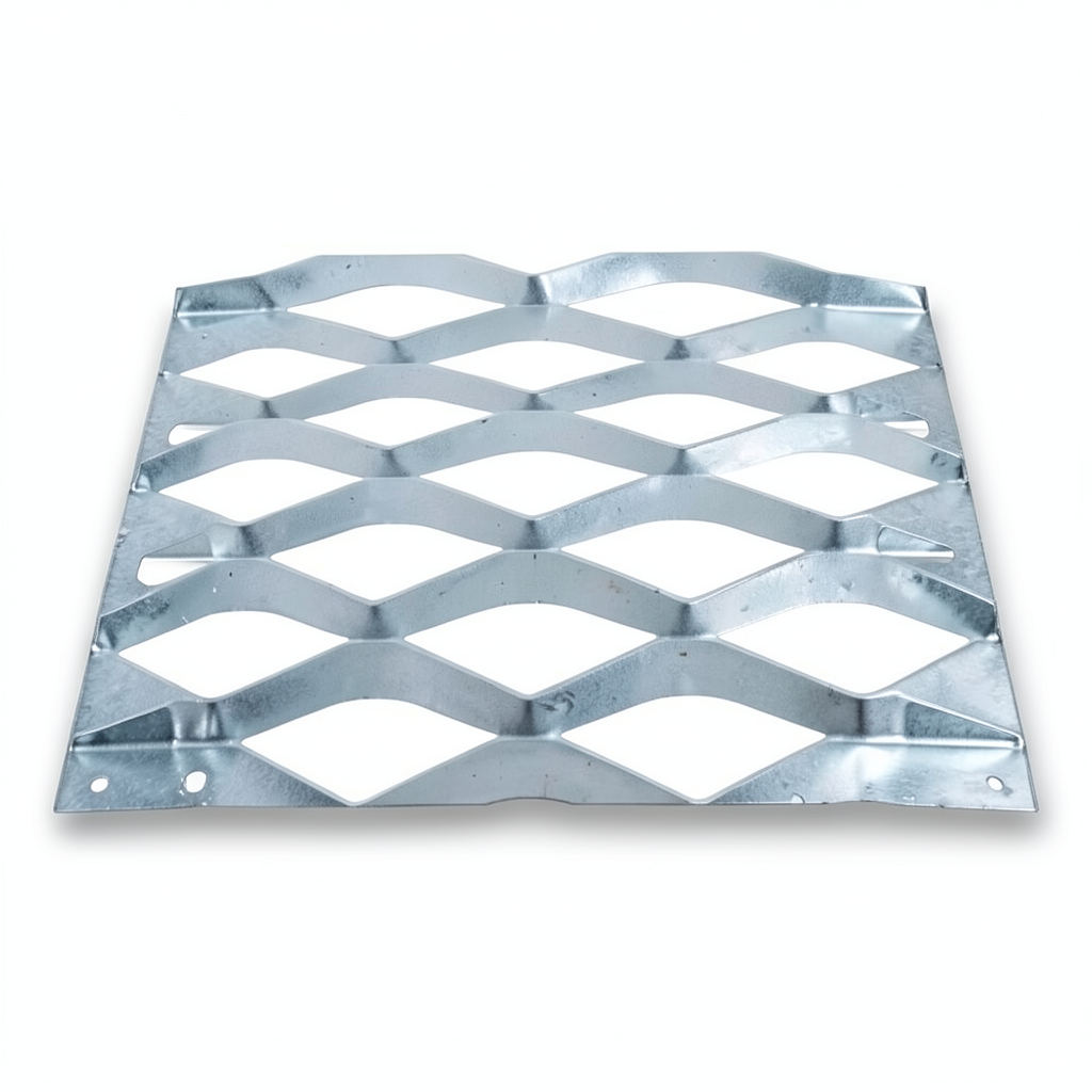 Galvanized Steel Expanded Metal Mesh Thickness 1.4 mm Width 1.22 M Length 5 M | Bait Al Tatawor