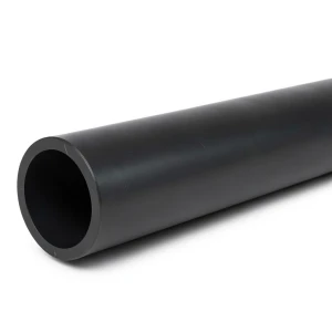 مواسير بلاستيك HDPE ضغط 6 بار PE 63 قطر خارجي 450 مم SDR 17.6 لون أسود