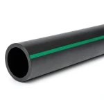 أنابيب بلاستيك HDPE ضغط اسمي 6 بار PE 63 قطر خارجي 500 مم SDR 17.6 لون أسود