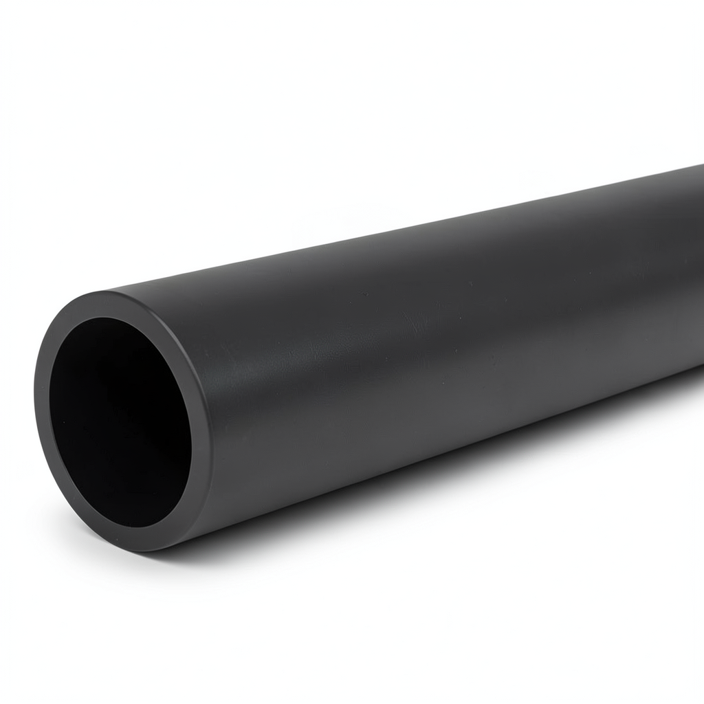 أنابيب HDPE ضغط 10 بار PE 63 قطر خارجي 200 مم SDR 11 لون أسود