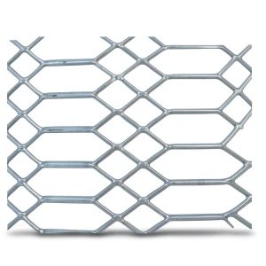 Hot Rolled Expanded Metal Sheet 2.8 mm Thickness, 1.22 M Width, 2 M Length, Jawhara Shape